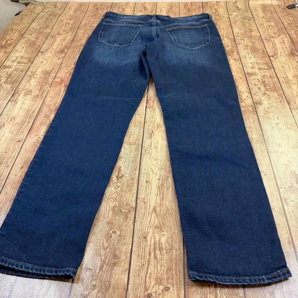 Banana Republic Slim Jeans Mens 35 x 32 Blue Stretch Denim Pants Casual